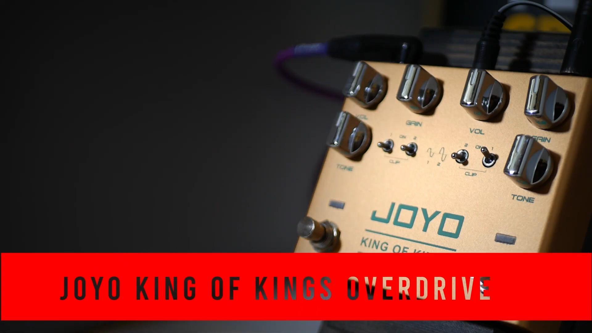 Amazon.com: JOYO Dual-Channel Overdrive Guitar Pedal, Pure Analog